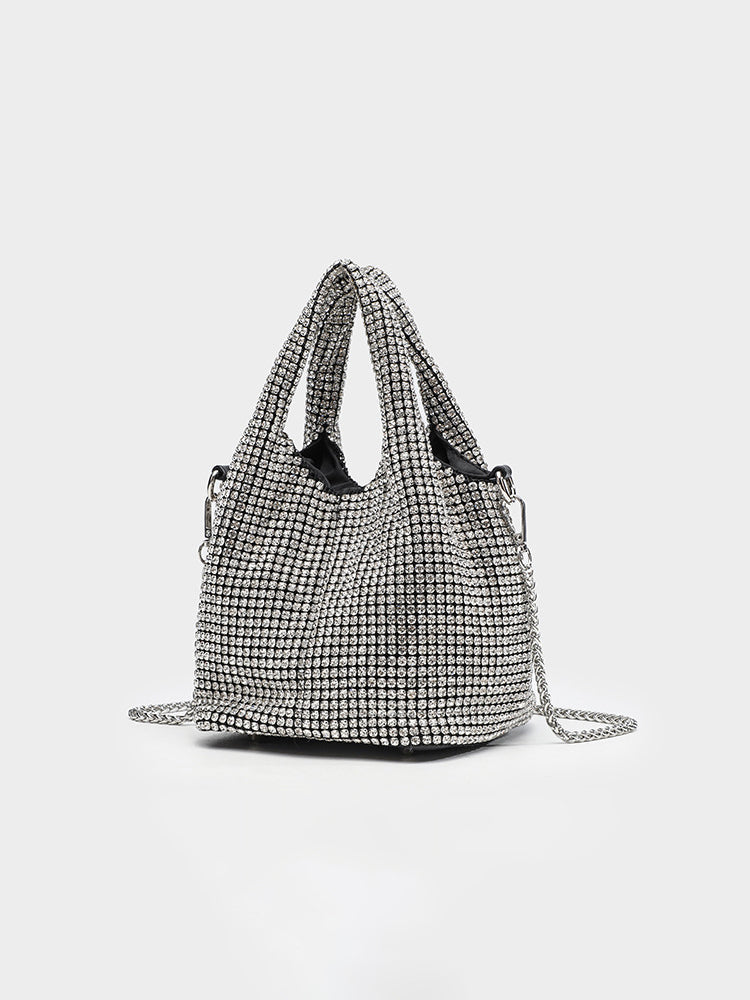 Rhinestone Evening Clutch Bag