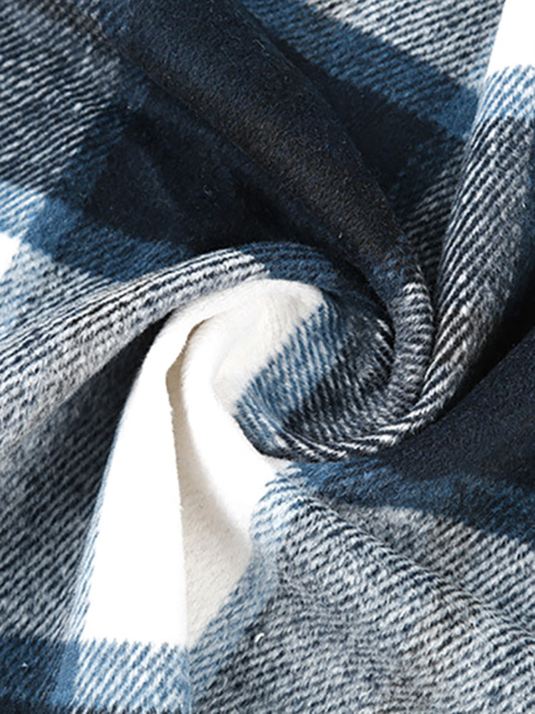 Patch Pocket Plaid Shirts