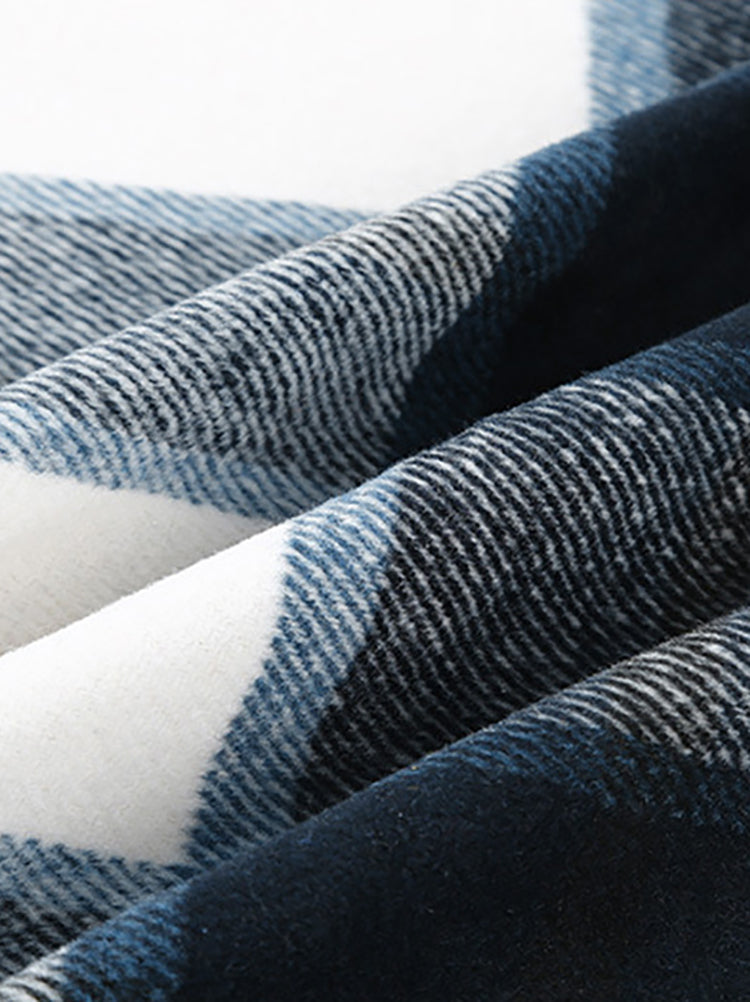 Patch Pocket Plaid Shirts