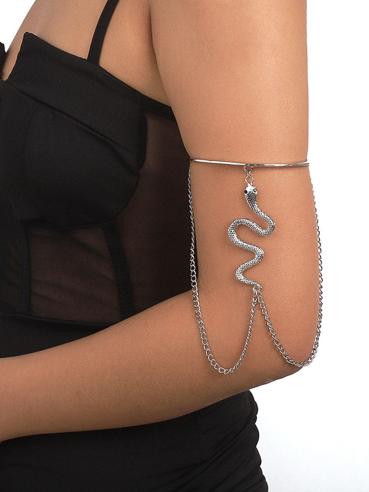 Halloween Rhinestone Chain Armlets