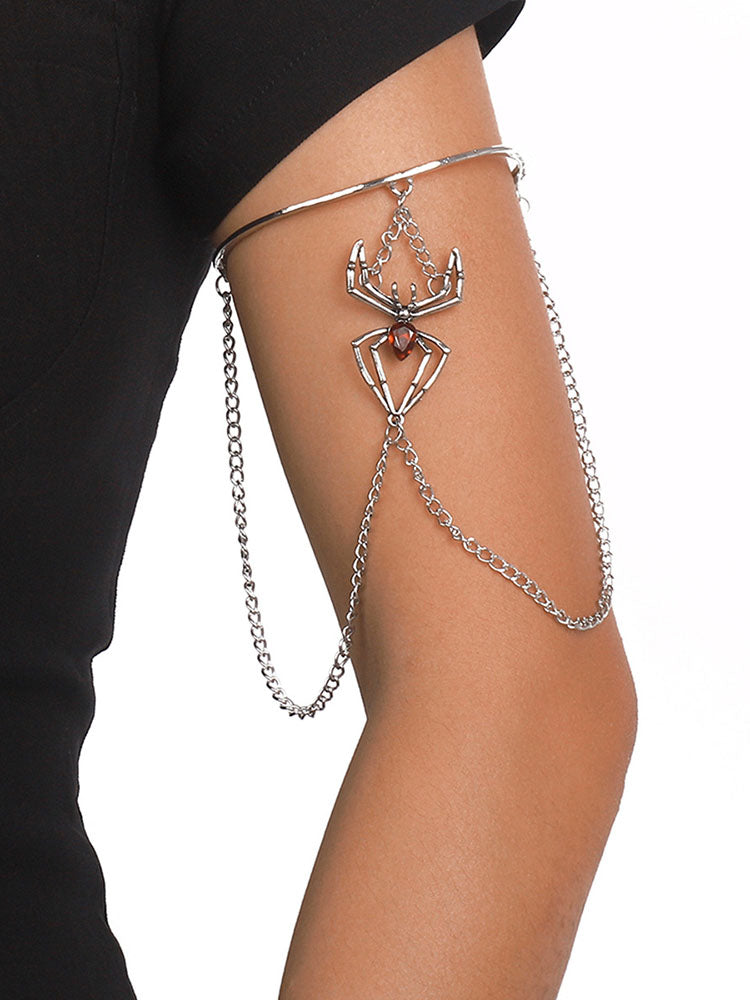 Halloween Rhinestone Chain Armlets