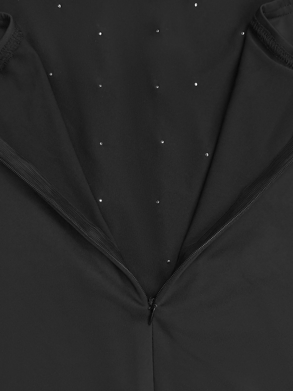 Neckholder-Maxikleid mit Strassperlen