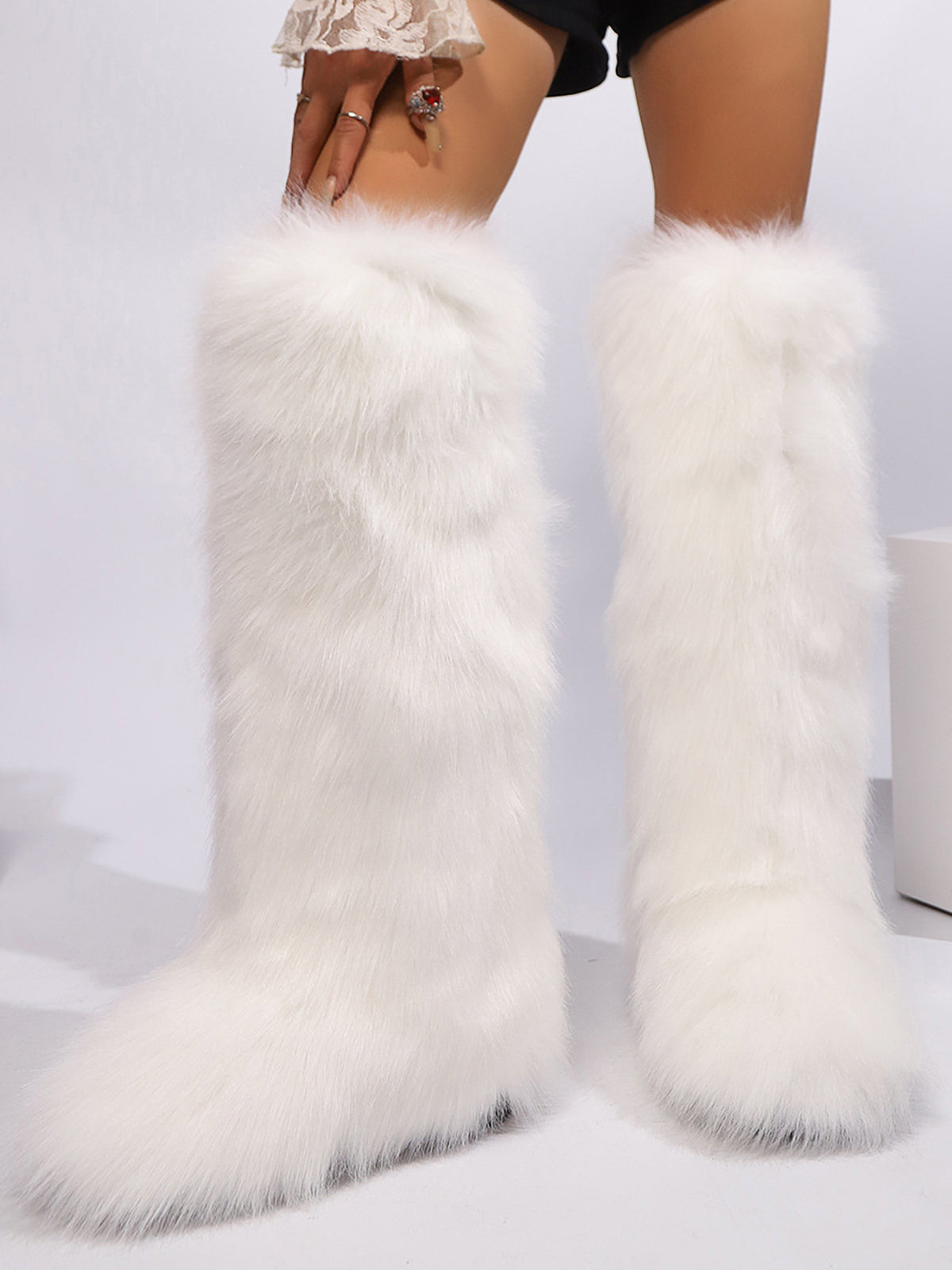 Y2K Winter Knee-High Snow Boots