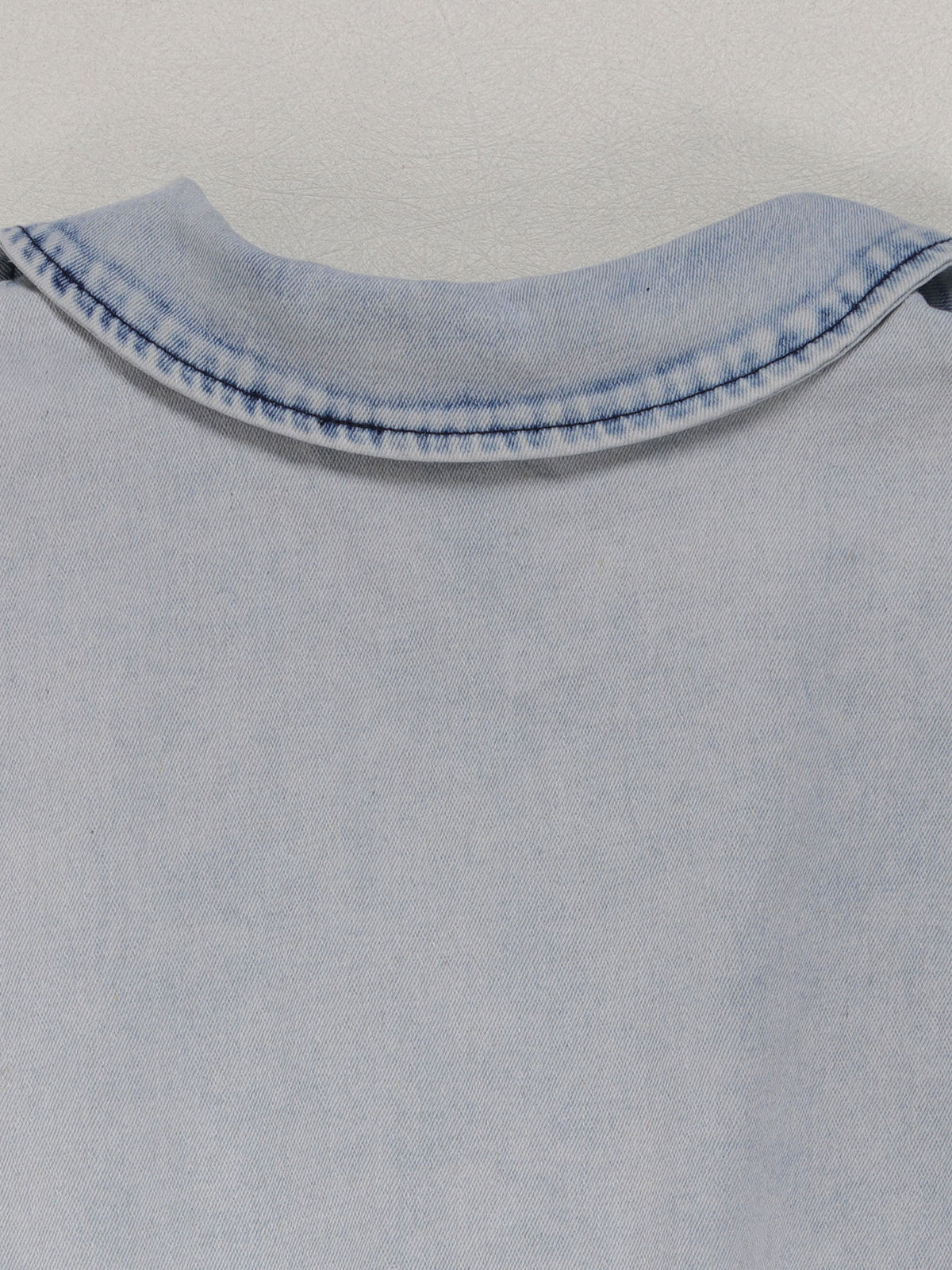 Sleeveless Elastic Waist Denim Romper