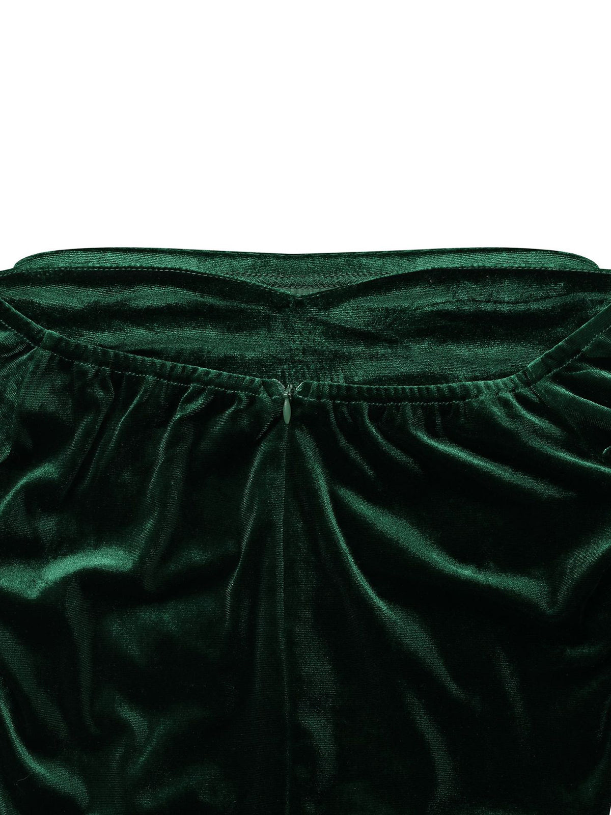 Off Shoulder Velvet Split Maxi Dress