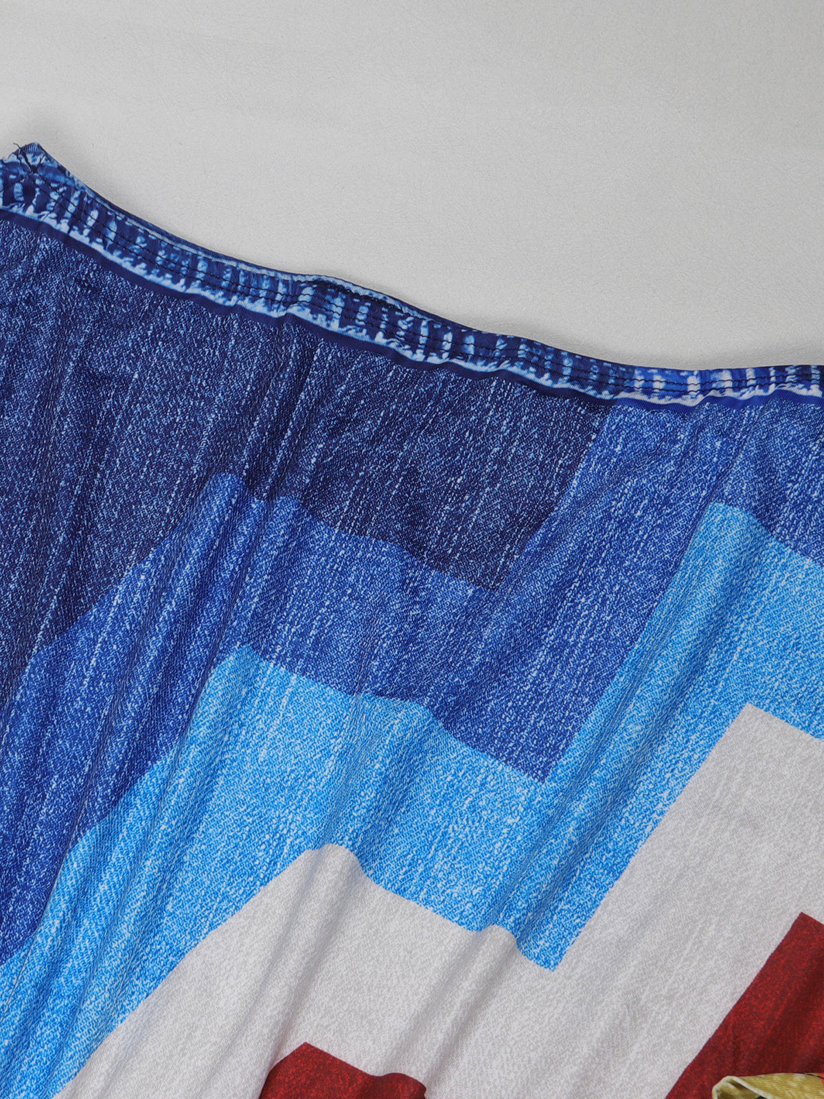 Off Shoulder Colorful Skirt Set