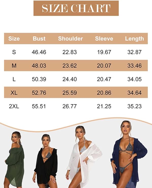 V-Neck Button Down Bikini Cover Up