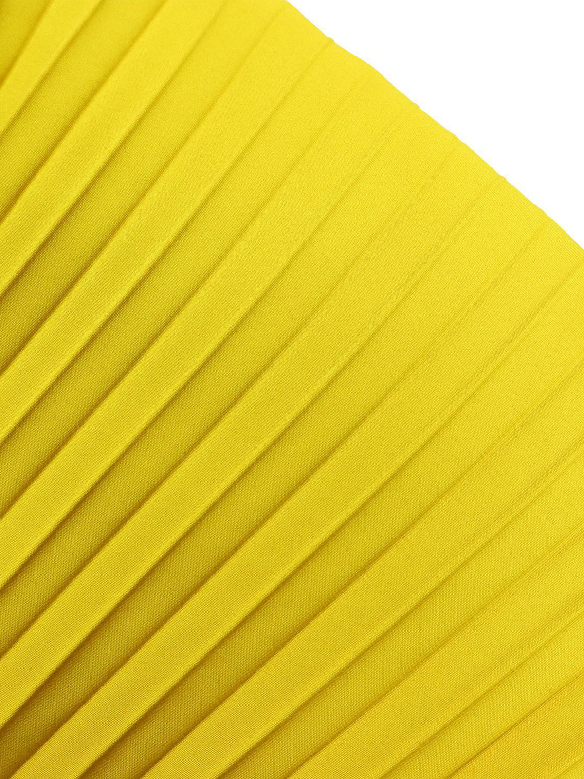 Off-Shoulder Ruffle Pleated Wide Leg Jumpsuit