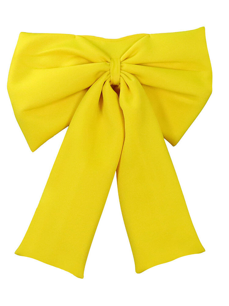 Off Shoulder Bow Knot Tube Top