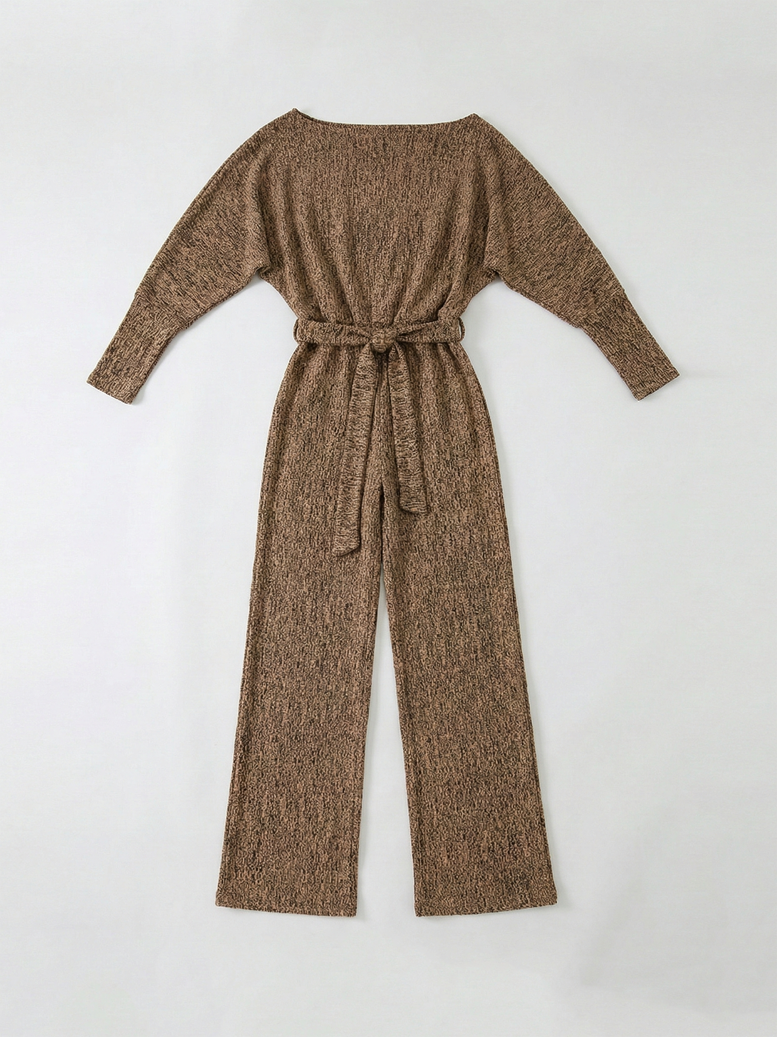 Metallic Off-Shoulder Wide-Leg Jumpsuit