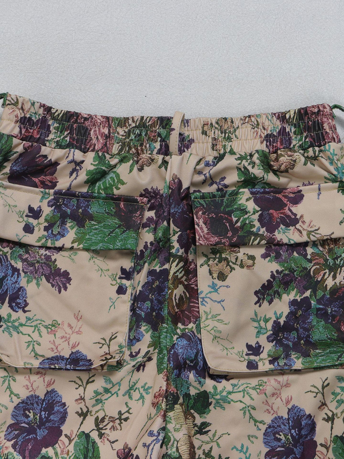 Lace-Up Cargo Pant Set