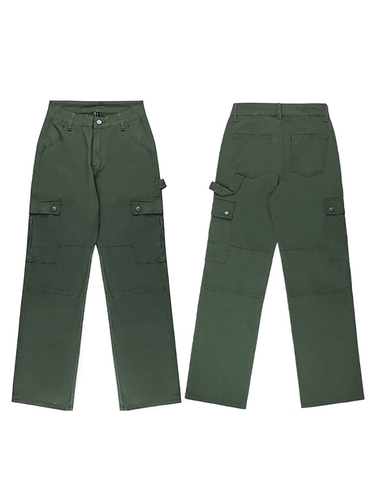 Street-Style Straight Fit Distressed Skinny Jeans