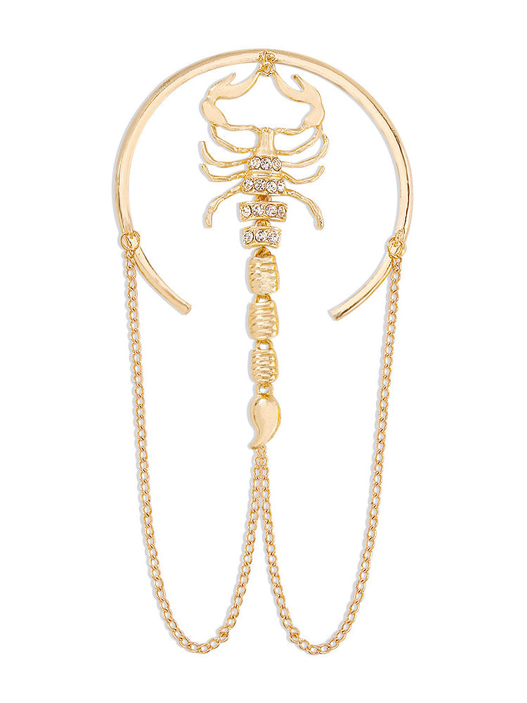 Halloween Rhinestone Chain Armlets