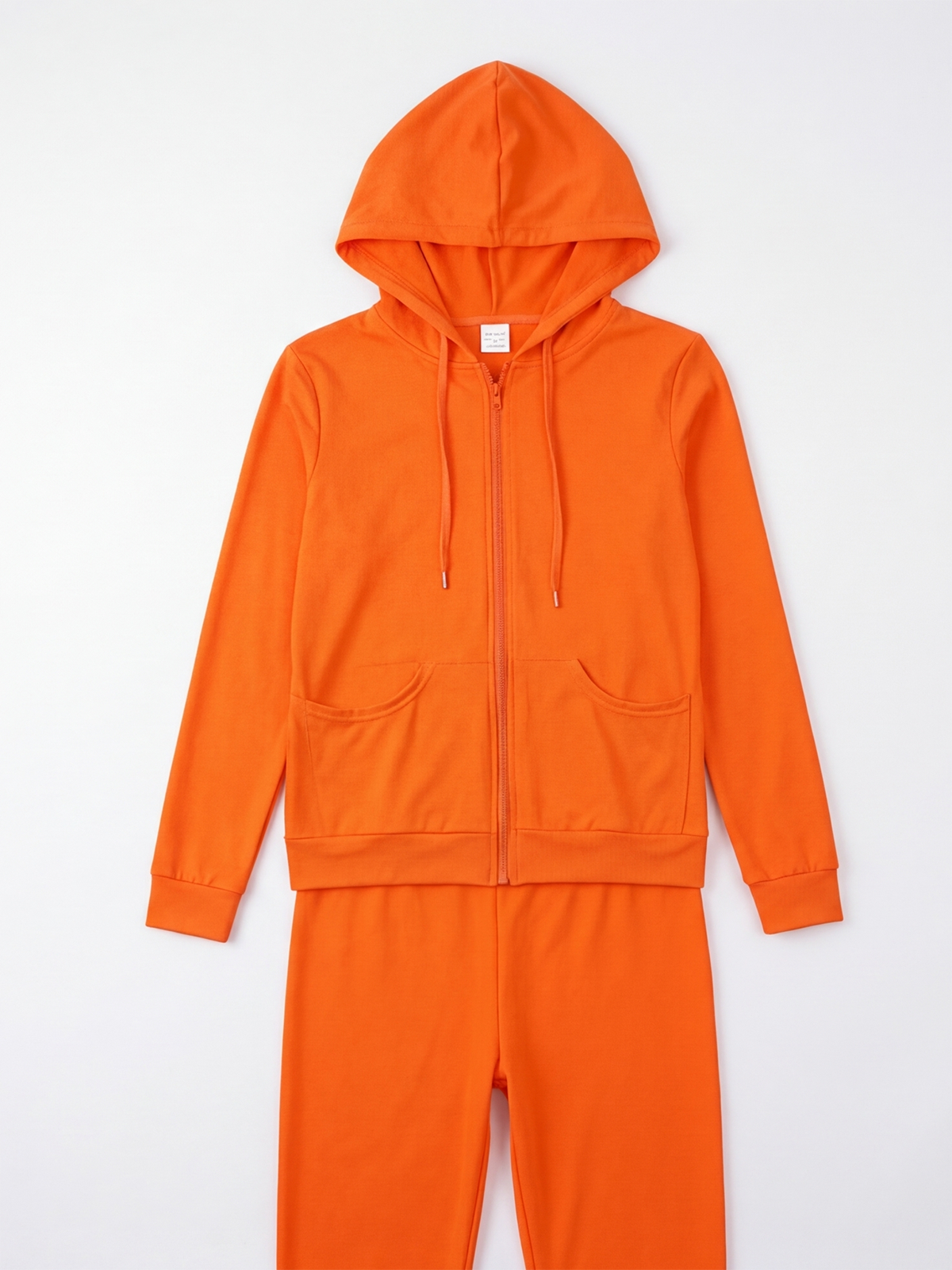 Hooded Zip Jacket Jogger Set