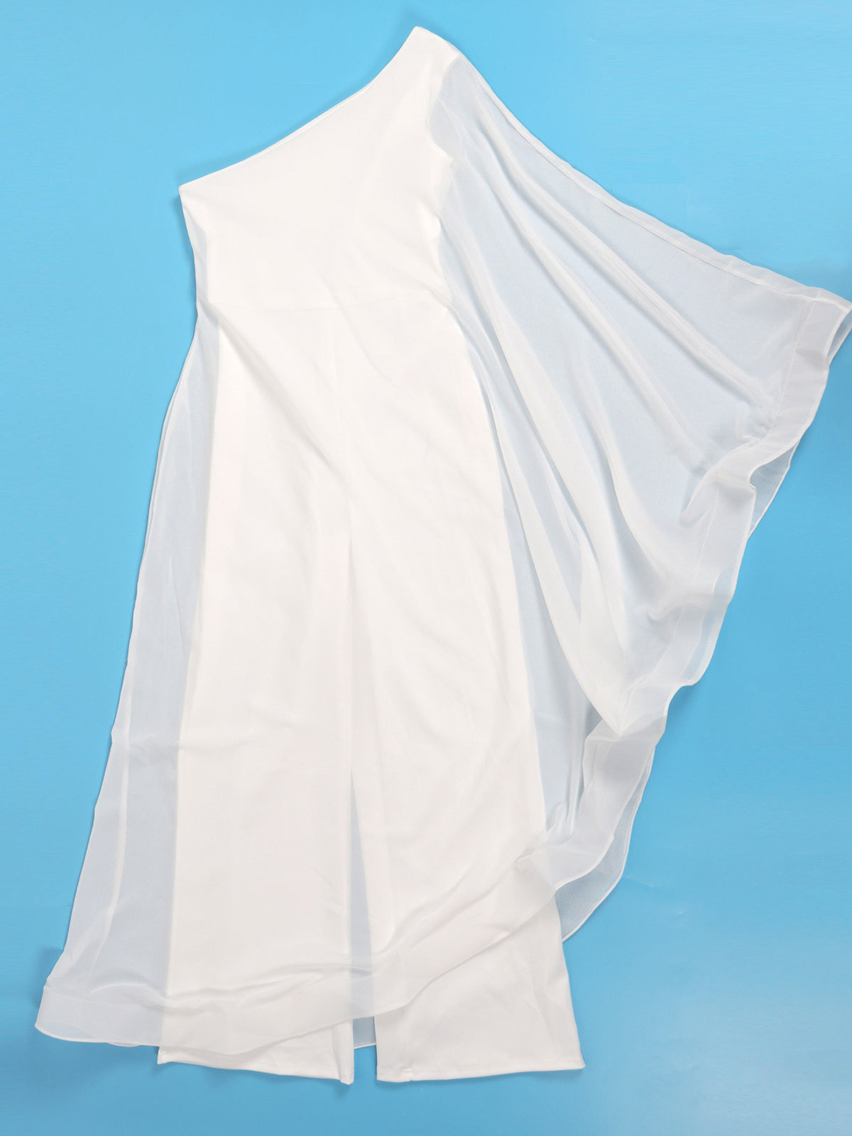 Elegant One-Shoulder Sleeveless Ruffle Jumpsuit