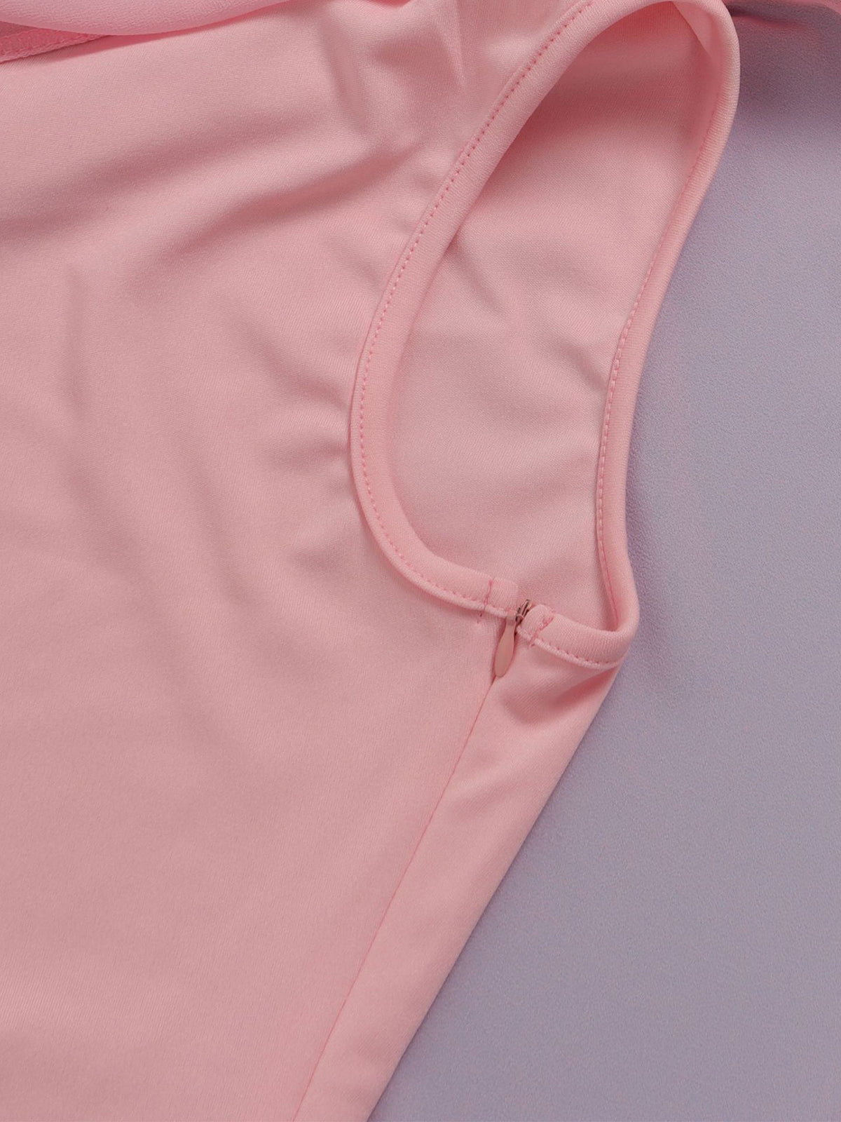 Elegant One-Shoulder Sleeveless Ruffle Jumpsuit