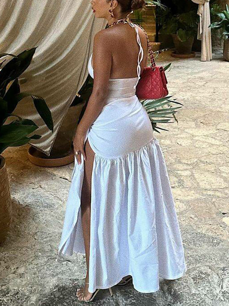 2 Piece Beach Maxi Skirt Sets