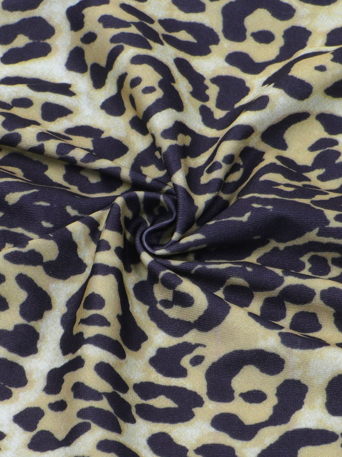 Leopard Lace-Up Cargo Pants Set