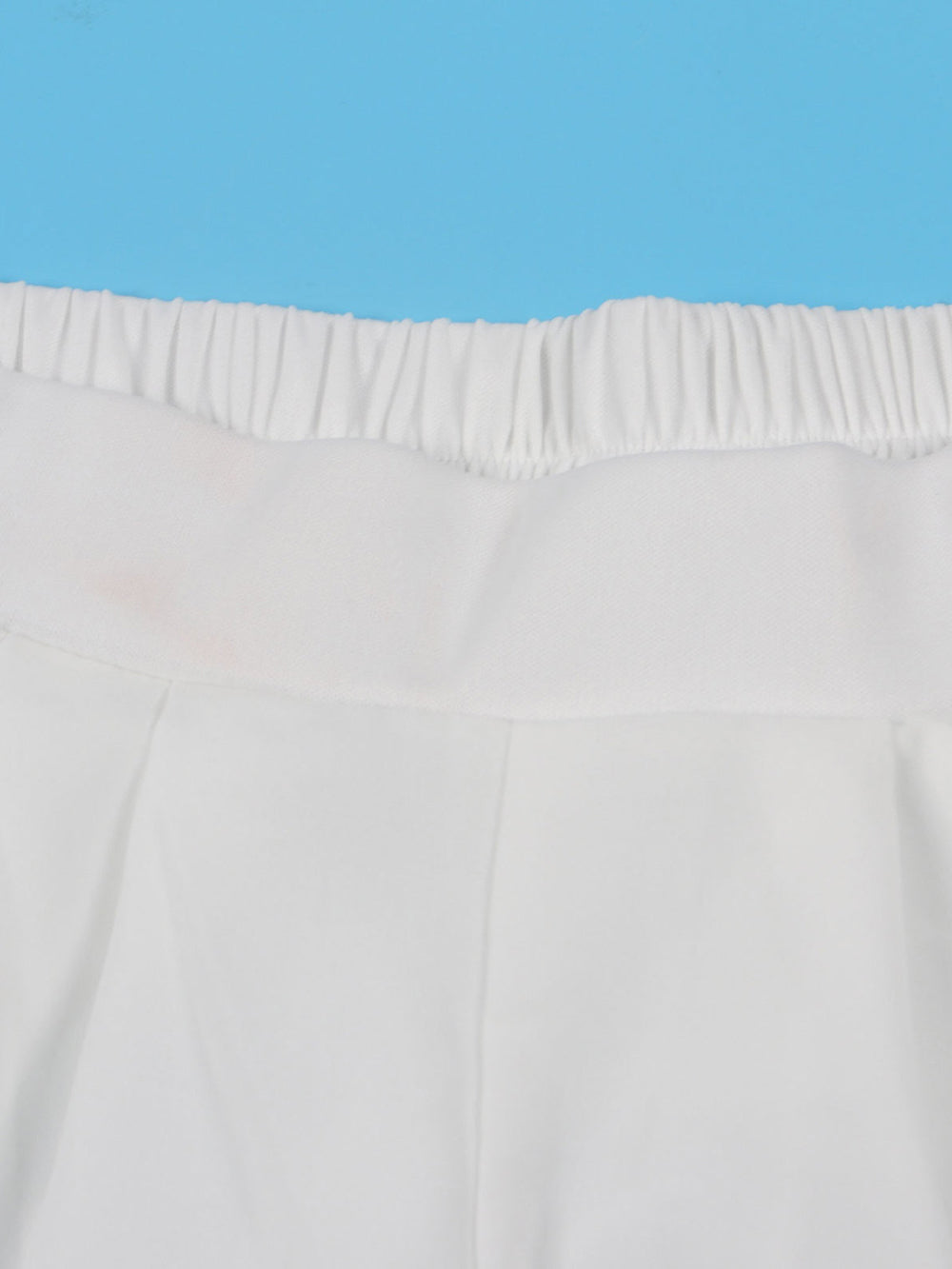 Two-Piece Halter Neck Top Wide Leg Pants Set