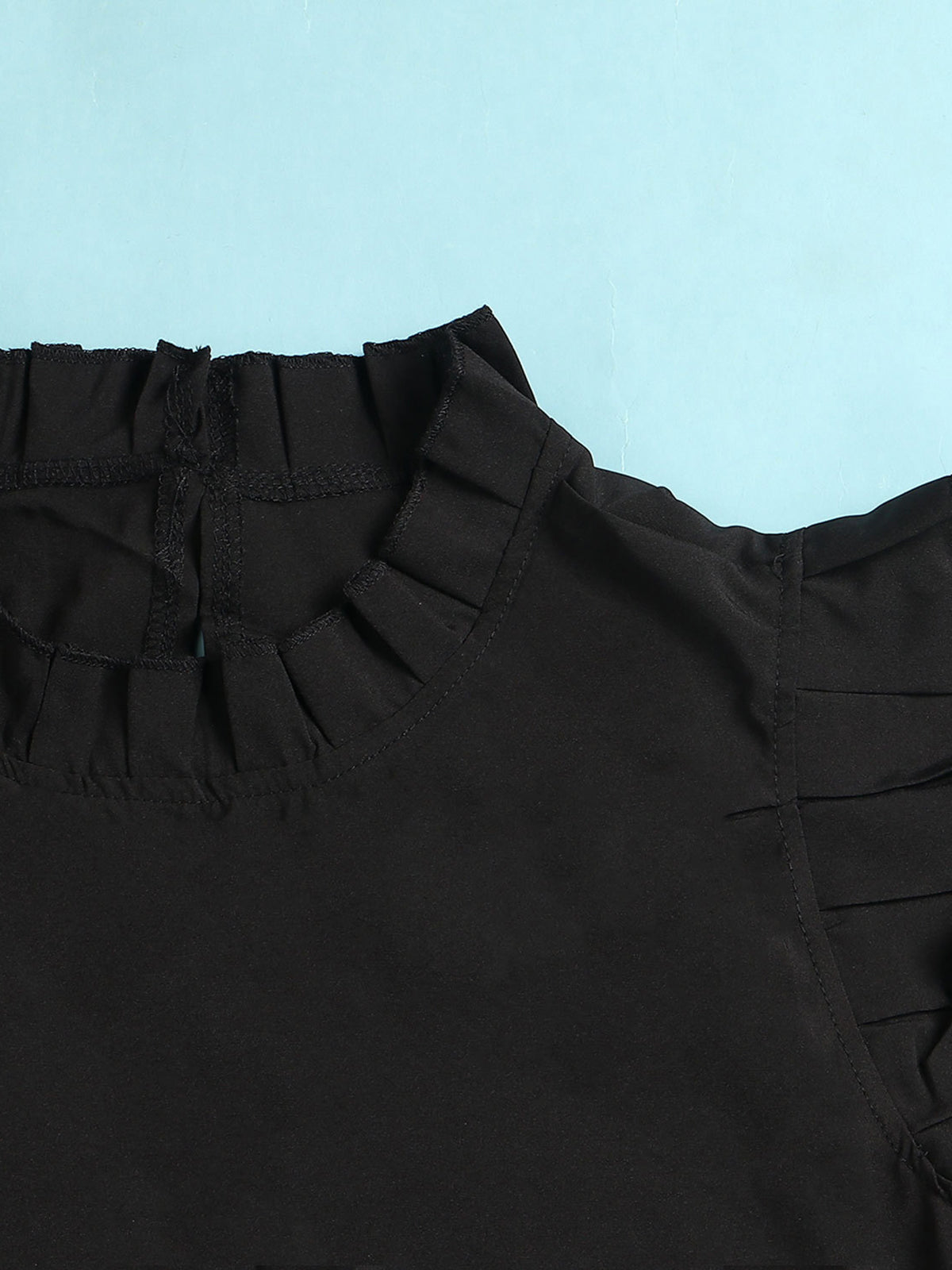 Sleeveless Ruffle Leopard Patchwork Maxi Dress