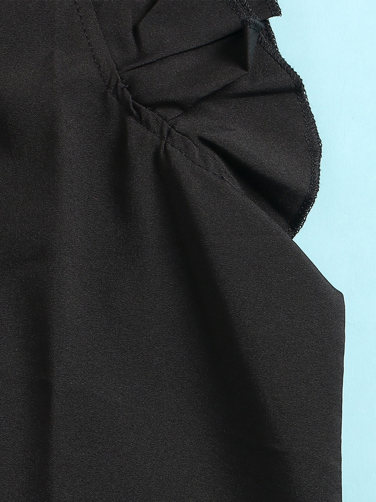 Sleeveless Ruffle Leopard Patchwork Maxi Dress